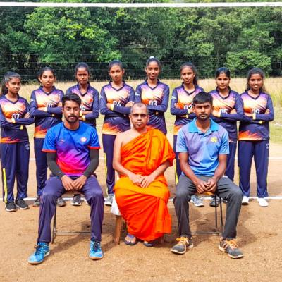 පාසලේ කාන්තා වොලිබෝල් කණ්ඩායම 2022